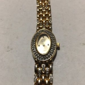 EJ rhinestone vintage watch